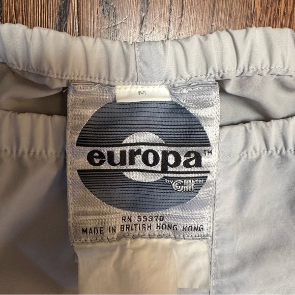 Vintage Europa Zip-off Ski Pants / Track Pants - Picture 2 of 6